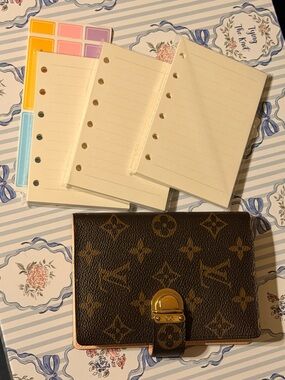 Louis Vuitton Brown Monogram Gold-Tone Clasp Strap Accent